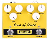 Tone City King Of Blues V2 dual overdrive effectpedaal - thumbnail