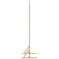 VidaXL Privacyscherm grijs 100 x 50 x 180 cm staal - thumbnail