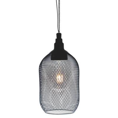 Luxform hanglamp Samba solar 15 x 30 cm staal zwart Luxform hanglamp Samba solar 15 x 30 cm staal zwart