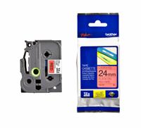 Labeltape brother ptouch tze451 24mm rood - thumbnail