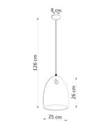 Keramische hanglamp BUKANO - thumbnail