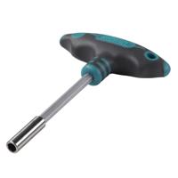 Wolfcraft T-handschroevendraaier | Met bitopname | 152 mm | 1 stuk - 1235000 - thumbnail