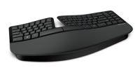 Sculpt Ergonomic Keyboard For Business - Toetsenbord en toetsenpaneelset - draadloos - 2.4 GHz - Frans - zwart - thumbnail