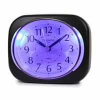 Analoge alarmklok Timemark 10 x 8,5 x 4 cm Zwart Plastic Klassiek - thumbnail