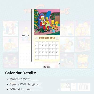 Simpsons Kalender 2026