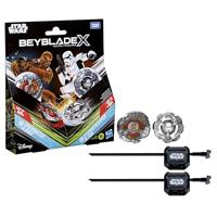 Beyblade X and Star Wars Collab Chewbacca 4-80LF vs. Stormtrooper 5-70B - thumbnail