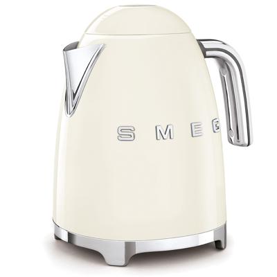 Smeg KLF03CREU retro 50&apos;s style Waterkoker, crème