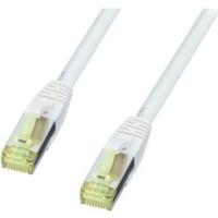 LINDY 47266 RJ45 Netwerkkabel, patchkabel CAT 6a (losse kabel CAT 7) S/FTP 5.00 m Grijs Snagless 1 stuk(s) - thumbnail