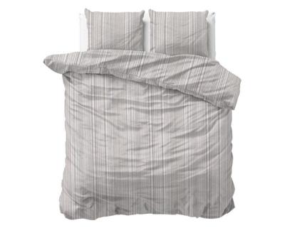 Sleeptime Pinstripe Taupe 240 x 220 cm