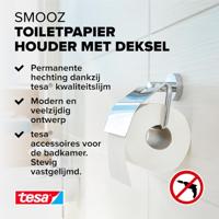 tesa SMOOZ Toiletrolhouder Lijm Metaal - thumbnail