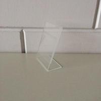 L-standaard acryl bxh 75x105mm A7 staand - thumbnail