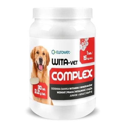 EUROWET Wita-Vet Complex 3,2g - supplementen voor honden - 30 tabletten