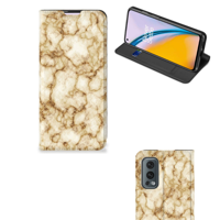 OnePlus Nord 2 5G | Standcase | Marmer Goud - thumbnail