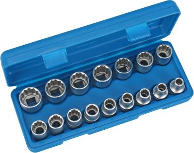 Condor Socket wrench set 1/2" 16-tlg. 8-24mm