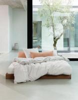 Marc O'Polo Marc O'Polo Skei Dekbedovertrek 140x220+60x70 Lichtgrijs - thumbnail