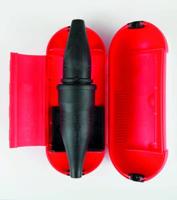 Heitronic 21045 Stekkerbeschermbox Groen - thumbnail