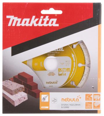 Makita B-53992 Diamantschijf 125x22,23x2,0mm oranje