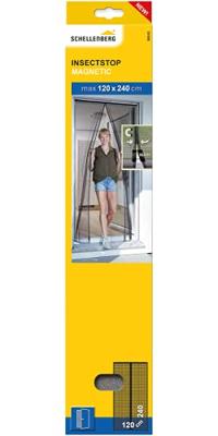 Muskietennet Schellenberg Deuren Magnetisch Glasvezel Antraciet (120 x 240 cm) Muskietennet Schellenberg Deuren Magnetisch Glasvezel Antraciet (120 x 240 cm)