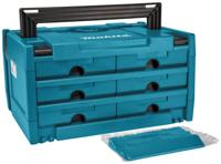 Makita Accessoires MAKSTOR 3.6 M-box Systainer met 6 laden - 395x295x215 mm - P-84333 - P-84333 - thumbnail