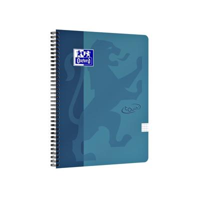Oxford School Touch spiraalblok, ft A4, 140 bladzijden, geruit 5 mm, blauw (aqua) Oxford School Touch spiraalblok, ft A4, 140 bladzijden, geruit 5 mm, blauw (aqua)