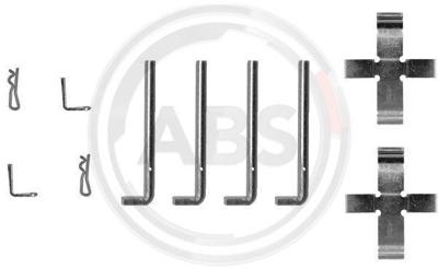 Accessoireset, schijfremblok 0968Q