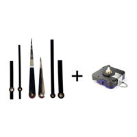 Set klokwijzers S + stil uurwerk - thumbnail