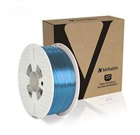 Verbatim 55056 3D PRINTER FILAMENT PET-G 1.75MM 1KG BLUE TRANSPARENT Filament PETG 1.75 mm 1 kg Blauw (transparant) 1 stuk(s) - thumbnail