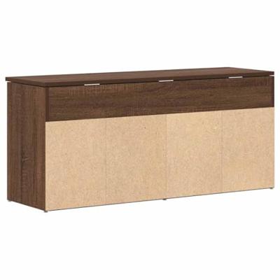 Schoenenbank 102x30,5x45 cm bewerkt hout sonoma eikenkleurig Schoenenbank 102x30,5x45 cm bewerkt hout sonoma eikenkleurig