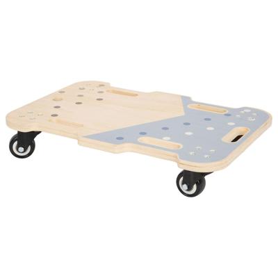 Small Foot - houten rollerbord blauw