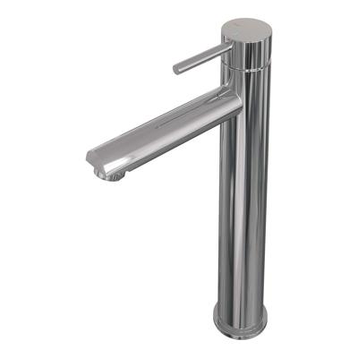 Wastafelmengkraan Brauer Chrome Edition Coldstart Opbouw Hoog Ronde Hendel Chroom PVD Brauer Wastafelmengkraan Brauer Chrome Edition Coldstart Opbouw Hoog Ronde Hendel Chroom PVD Brauer