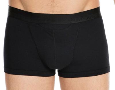 Hom Ho1 short met horizontale gulp zwart