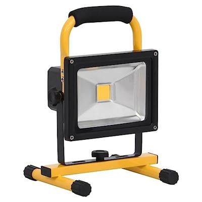 Spotlight met handvat oplaadbaar LED 30 W koudwit - thumbnail