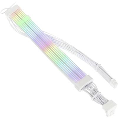 Kolink UR-12-V2x6-ARGB Aansluitkabel Stroom Wit, Transparant, RGB 70 cm Kolink UR-12-V2x6-ARGB Aansluitkabel Stroom Wit, Transparant, RGB 70 cm