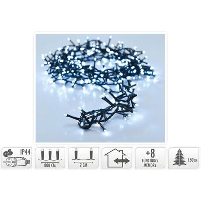 LED-lichtkrans Wit (11 m)