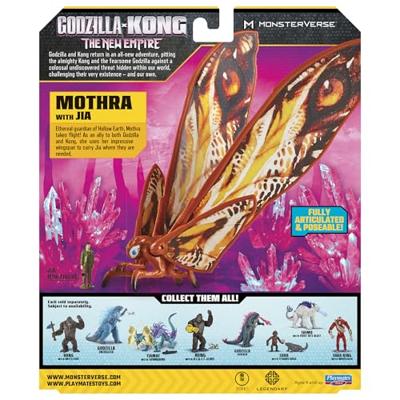 Godzilla x Kong: The New Empire Action Figure Mothra with Jiva 15 cm - thumbnail