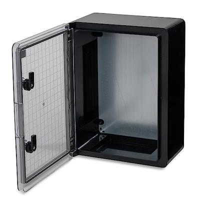 Boxexpert BXPPABSBT300400170-F01 Installatiebehuizing 170 x 300 x 400 ABS kunststof Zwart 1 stuk(s) Boxexpert BXPPABSBT300400170-F01 Installatiebehuizing 170 x 300 x 400 ABS kunststof Zwart 1 stuk(s)