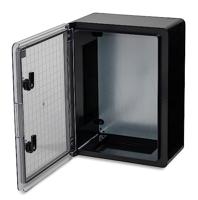 Boxexpert BXPPABSBT300400170-F01 Installatiebehuizing 170 x 300 x 400 ABS kunststof Zwart 1 stuk(s) - thumbnail