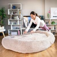 Hondenbed voor mensen | Human Dog Bed XXL InnovaGoods Beige - thumbnail
