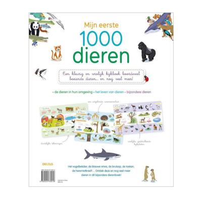 Deltas Mijn eerste 1000 dieren kijkboek
