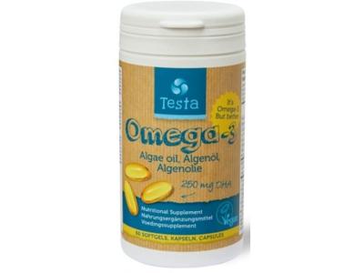 Testa Algenolie Omega-3 DHA Capsules