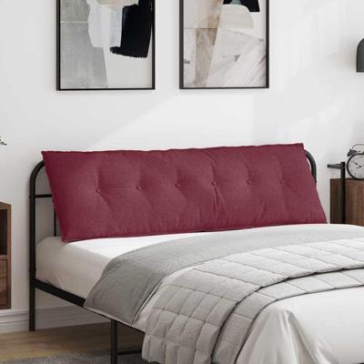 Rugkussen Wijnrood 160 x 19 x 50 cm Stof