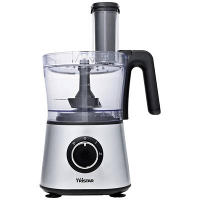Tristar Keukenmachine 600 W 1,5 L zilverkleurig Tristar Keukenmachine 600 W 1,5 L zilverkleurig