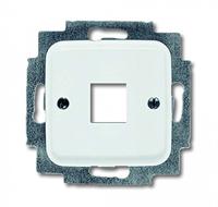 Busch-Jaeger 2CKA001753A3833 Modulaire jack insert Afdekking Zuiver wit (RAL 9010), Wit 1 stuk(s) - thumbnail