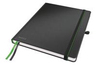 Leitz 44740095 Notitieboek Gelinieerd Zwart Aantal paginas: 80 DIN B5 - thumbnail