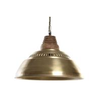 Plafondlamp DKD Home Decor Bruin Gouden Ijzer Mangohout 50 W 43 x 43 x 31 cm - thumbnail