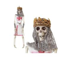 Halloween Decoraties Middeleeuwse Koning Skelet 40 cm - thumbnail