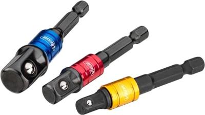 Vigor V7603/3 Dopsleuteladapterset Aandrijving 1/4 (6.3 mm) 1 set(s) - thumbnail