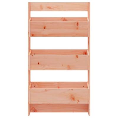 Plantenbak wandmontage 3-laags 60x18,5x110 cm douglashout