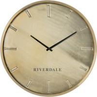 Riverdale Wandklok Chuck brons 60cm - thumbnail