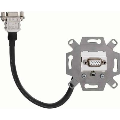 Rutenbeck Rutenbeck KM-VGA KP Up 0 rw - VGA-Anschlussdose VGA-aansluitdoos 1 stuk(s)